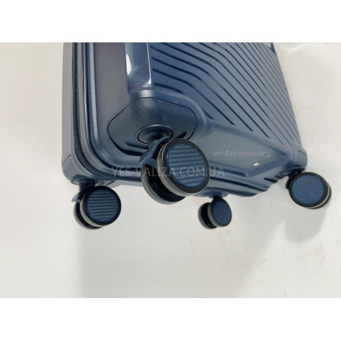 Набор чемоданов Франция (L M S-3шт) полипропилен синий/Airtex 280, фото 3