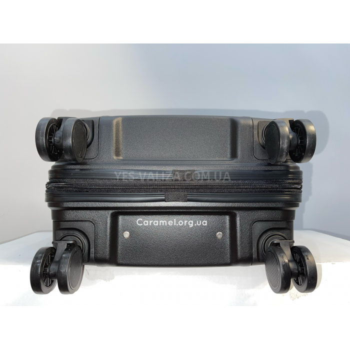 Набір валіз Франція (L M S-3шт) поліпропілен чорний/Airtex 280, фото 3