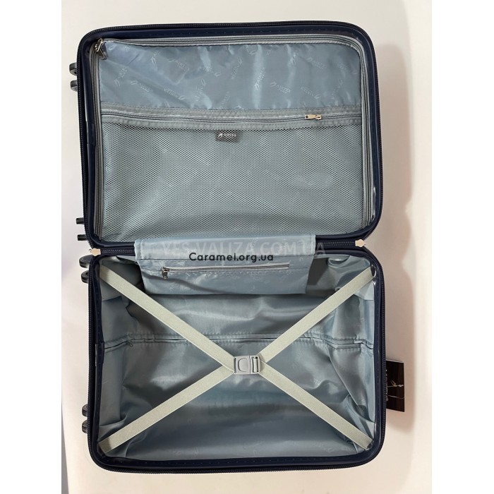 Набір валіз Франція (L M S-3шт) поліпропілен чорний/Airtex 280, фото 4