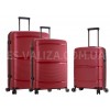 Набір валіз Франція (L M S-3шт) поліпропілен червоний/Snowball 94103, фото 11