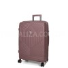 Набор чемоданов Франция (L M S+BC-4шт) полипропилен фиолет/Airtex 639, фото 12