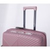 Набір валіз Франція (L M S+BC-4шт) поліпропілен фіолет/Airtex 639, фото 16