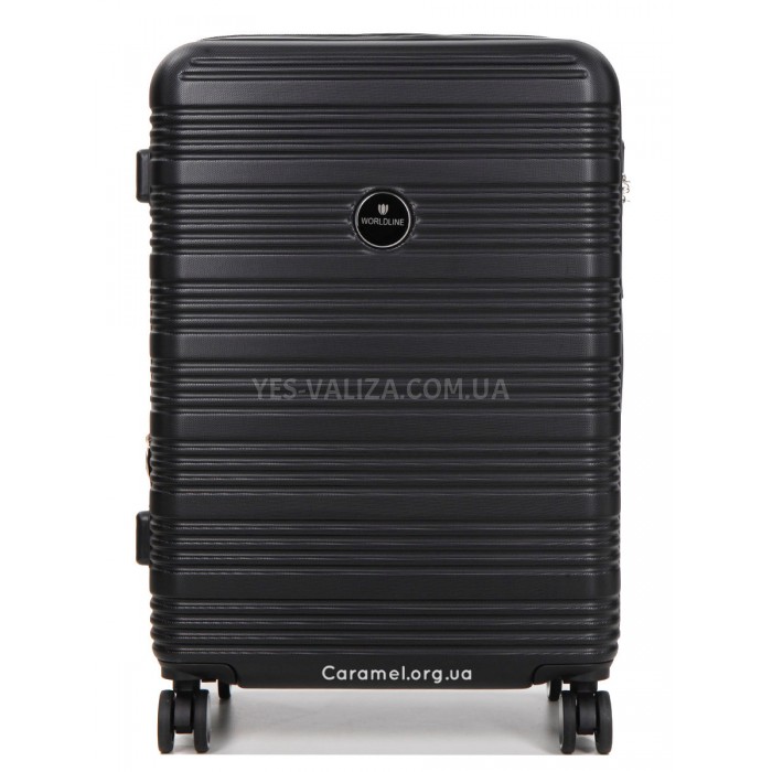 Набор чемоданов Франция (L M S+XS-4шт) чёрный/Worldline 805, фото 3