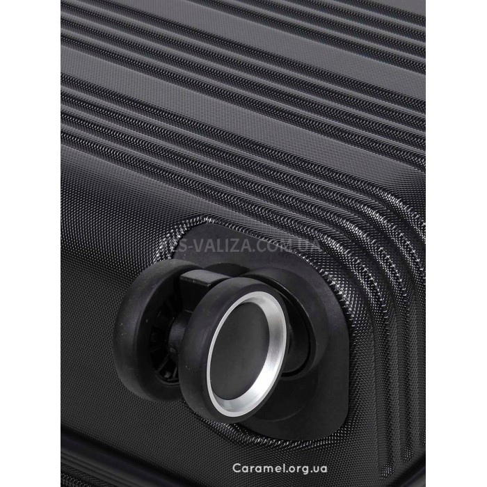 Набір валіз Франція (L M S+XS-4шт) чорний/Worldline 805, фото 9