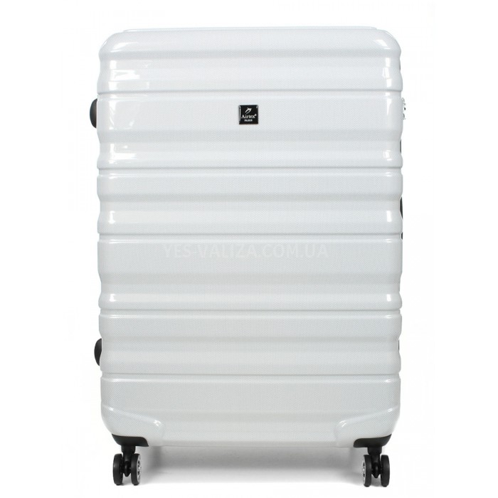 Набор чемоданов Франция (L M S-3шт) поликарбонат белый/Airtex 7323, фото 3