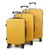 Набір валіз Франція (L M S-3шт) жовтий/Madisson 03403, фото 11