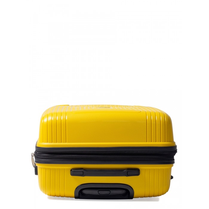 Набір валіз Франція (L M S-3шт) поліпропілен жовтий/Airtex 241, фото 7