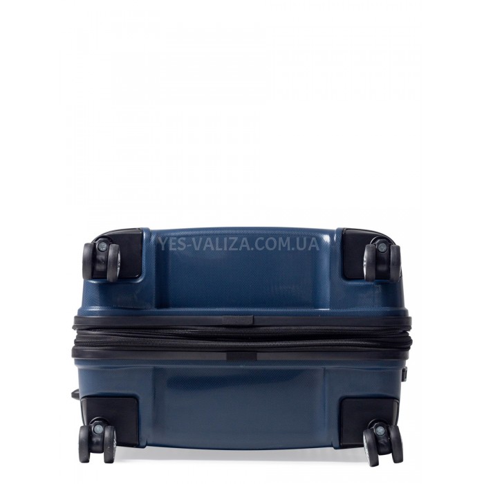 Набор чемоданов Франция (L M S-3шт) полипропилен синий/Airtex 241, фото 9