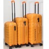 Набор чемоданов Франция (L M S-3шт) полипропилен жёлтый/Snowball, фото 13