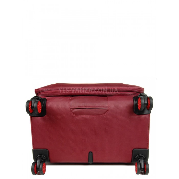 Набір валіз Франція (L M S-3шт) тканина червоний/Airtex 825, фото 7