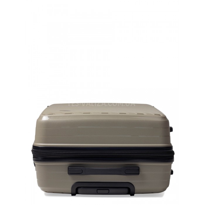 Набор чемоданов Франция (L M S-3шт) полипропилен бежевый/Snowbal 20203, фото 5