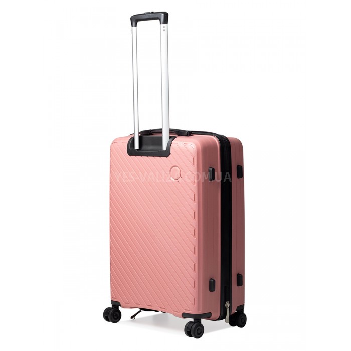 Набір валіз Франція (L M S-3шт) поліпропілен пудра/Snowball 20203, фото 3