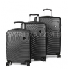 Набір валіз Франція (L M S-3шт) чорний/Madisson 93303, фото 11