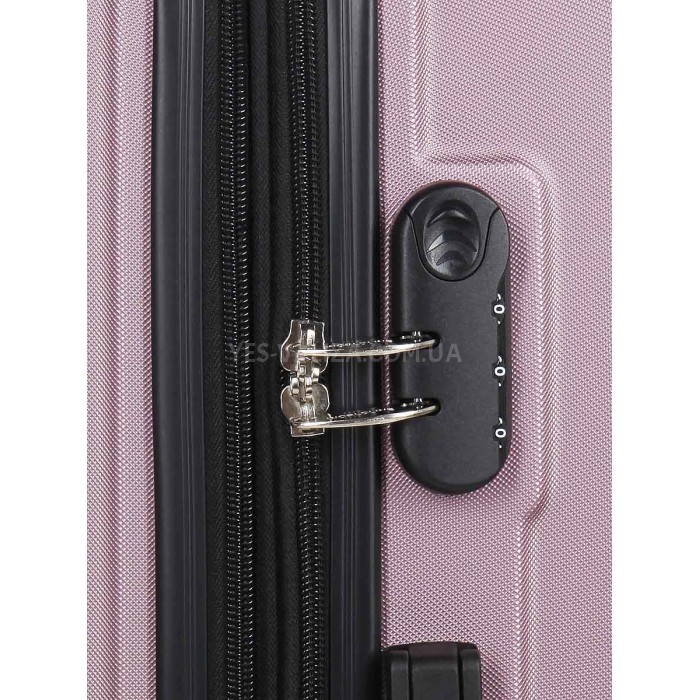 Набор чемоданов Франция (L M S-3шт) розовый/Worldline 623, фото 8