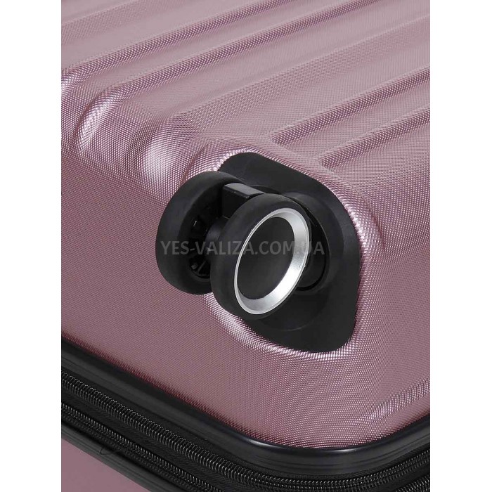 Набор чемоданов Франция (L M S-3шт) розовый/Worldline 623, фото 9