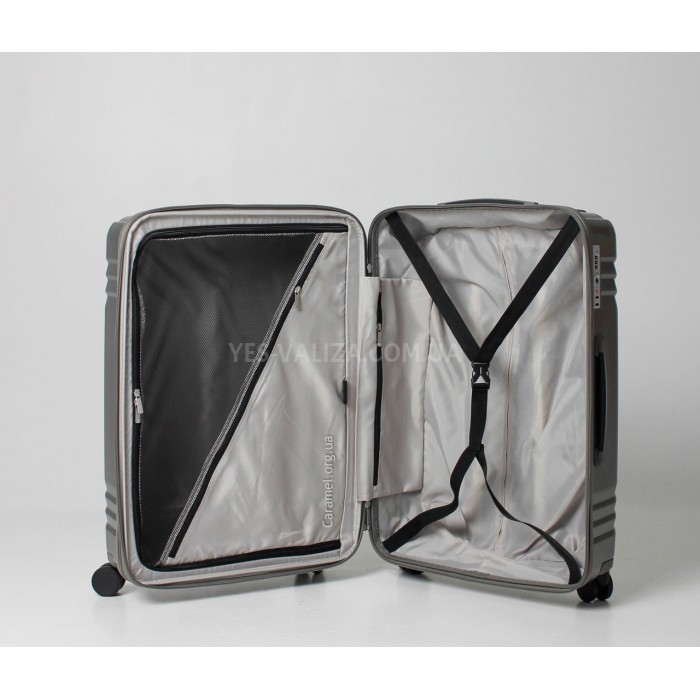 Набор чемоданов Франция (L M S-3шт) поликарбонат золото/Airtex 641, фото 10