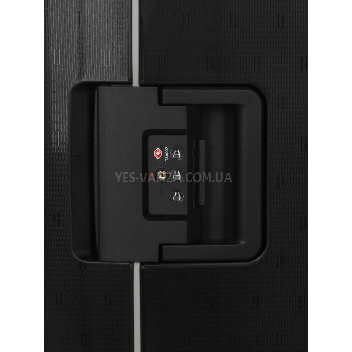 Набор чемоданов Франция (L M S-3шт) полипропилен чёрный/Airtex 645, фото 8