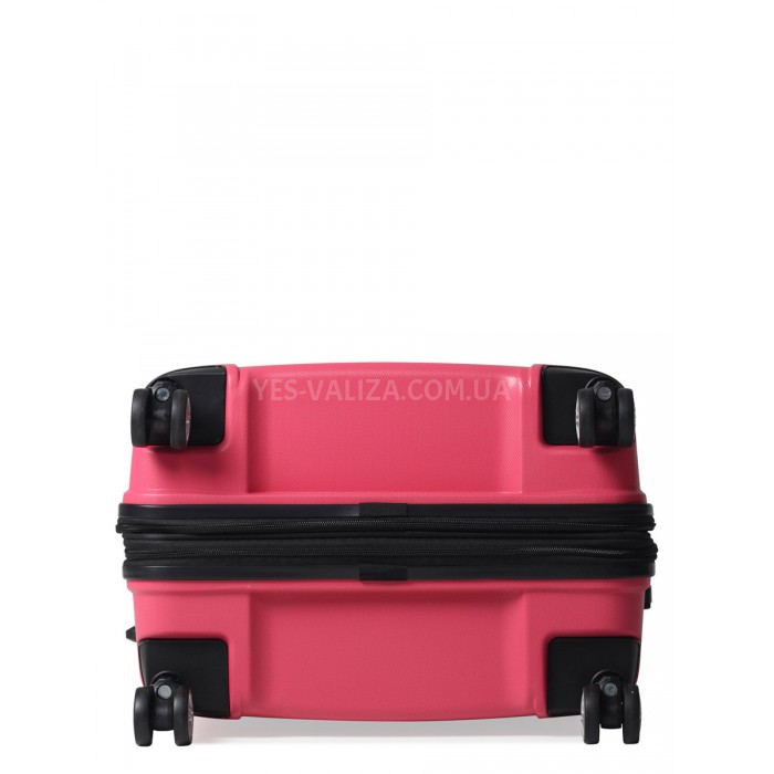 Набір валіз Франція (L M S-3шт) поліпропілен рожевий/Airtex 241, фото 9