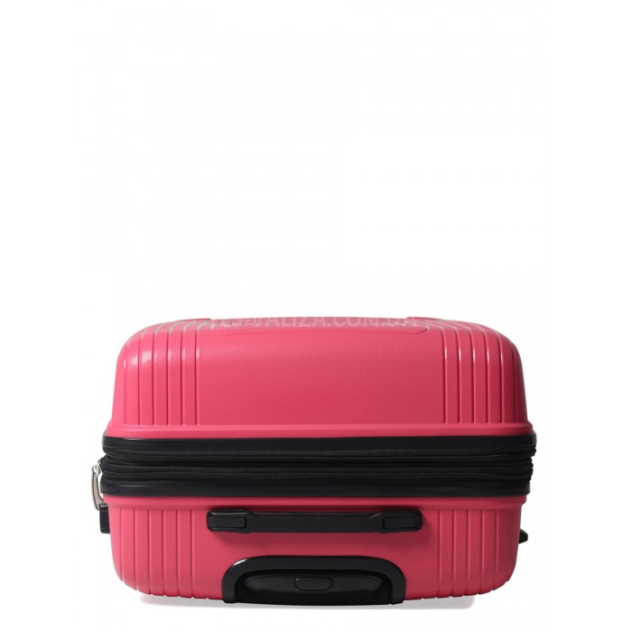 Набір валіз Франція (L M S-3шт) поліпропілен рожевий/Airtex 241, фото 8