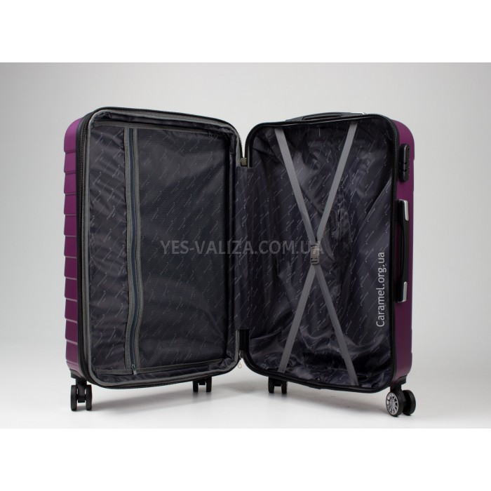 Набір валіз Франція (L M S-3шт) фіолет/Madisson 03403, фото 10