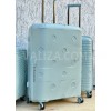 Набор чемоданов Франция (L M S-3шт) полипропилен мята/Airtex 246, фото 13