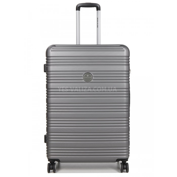 Набір валіз Франція (L M S+XS-4шт) сірий/Worldline 805, фото 2