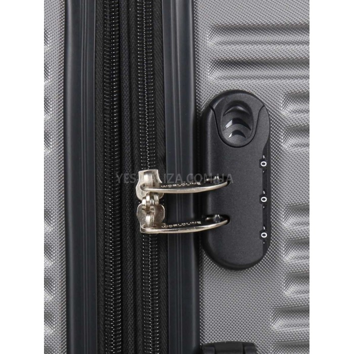 Набор чемоданов Франция (L M S+XS-4шт) серый/Worldline 805, фото 8