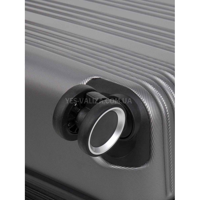 Набір валіз Франція (L M S+XS-4шт) сірий/Worldline 805, фото 9