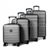 Набір валіз Франція (L M S+XS-4шт) сірий/Worldline 805, фото 11