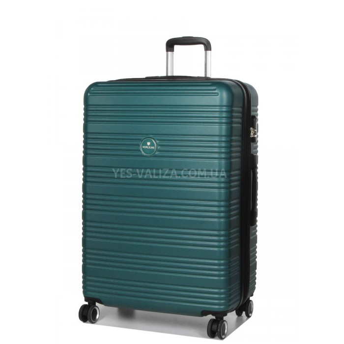 Набор чемоданов Франция (L M S+XS-4шт) зелёный/Worldline 805, фото 2