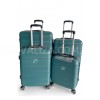 Набор чемоданов Франция (L M S+XS-4шт) зелёный/Worldline 805, фото 11