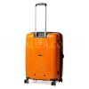 Набір валіз Франція (L M S-3шт) поліпропілен оранж/Airtex 241, фото 14