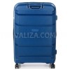 Набор чемоданов Франция (L M S-3шт) полипропилен синий/Airtex 646, фото 14