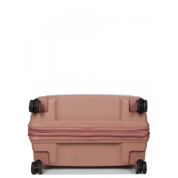 Набір валіз Франція (L M S-3шт) поліпропілен пудра/Airtex 646, фото 8