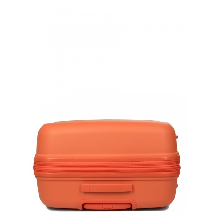 Набір валіз Франція (L M S-3шт) поліпропілен помаранч/Airtex 646, фото 4