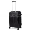 Набір валіз Франція (L M S-3шт) поліпропілен чорний/Snowball 20103, фото 12