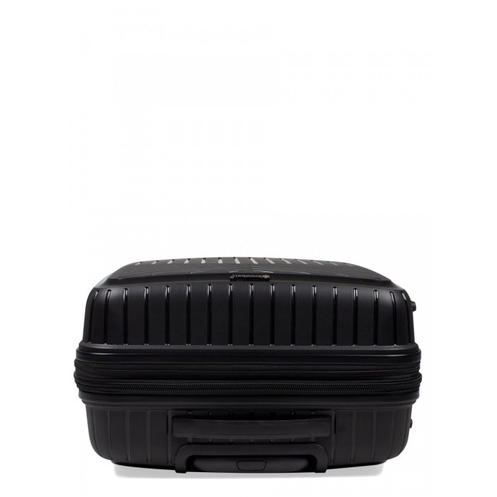 Набір валіз Франція (L M S-3шт) поліпропілен чорний/Snowball 20103, фото 7