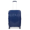Набір валіз Франція (L M S-3шт) поліпропілен синій/Snowball 20103, фото 13
