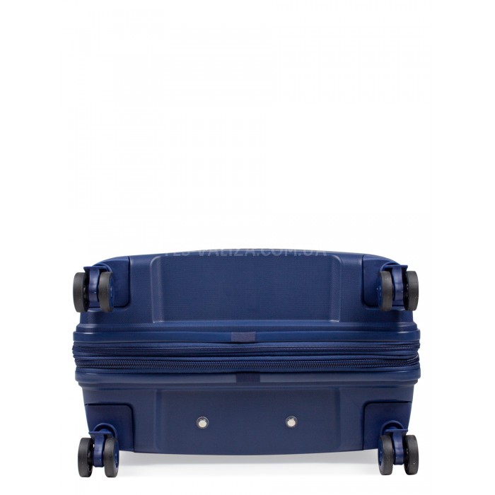Набір валіз Франція (L M S-3шт) поліпропілен синій/Snowball 20103, фото 9