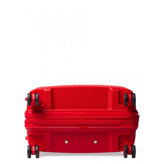 Набор чемоданов Франция (L M S-3шт) полипропилен красный/Snowbal 20103, фото 8