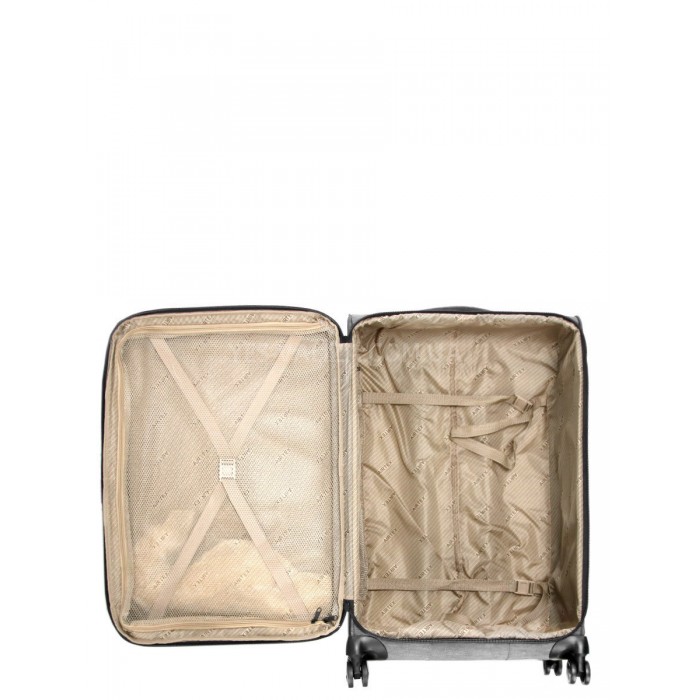 Набір валіз Франція (M S-2шт) тканина сіра/Airtex 6659, фото 9