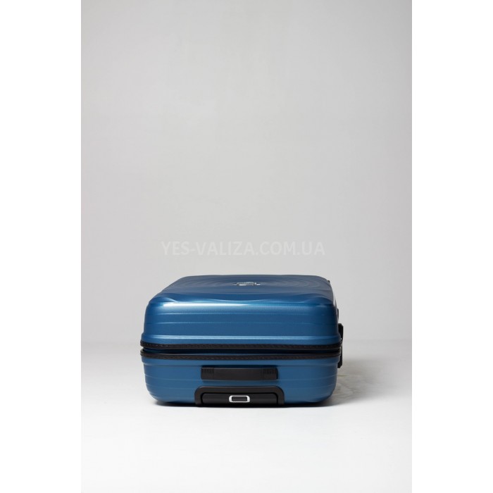 Набір валіз Франція (L M S-3шт) поліпропілен синій/Snowball 35203, фото 8