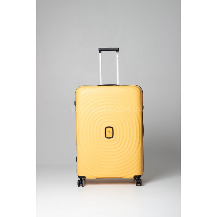 Набір валіз Франція (L M S-3шт) поліпропілен жовтий/Snowball 35203, фото 3