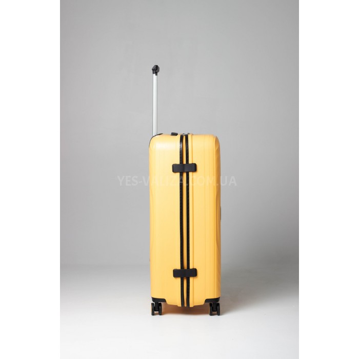 Набір валіз Франція (L M S-3шт) поліпропілен жовтий/Snowball 35203, фото 7