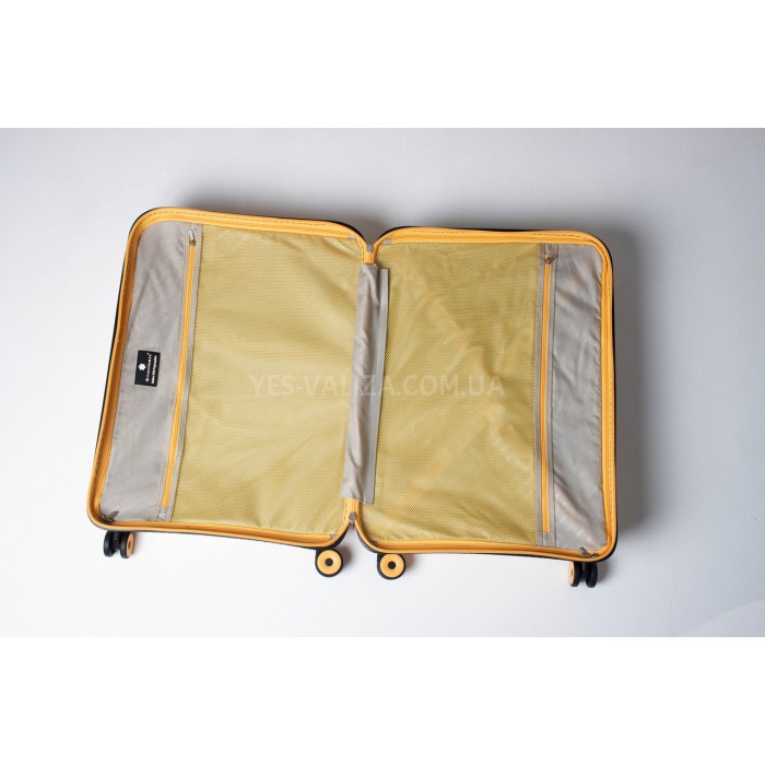 Набір валіз Франція (L M S-3шт) поліпропілен жовтий/Snowball 35203, фото 10