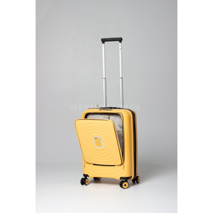 Набір валіз Франція (L M S-3шт) поліпропілен жовтий/Snowball 35203, фото 5
