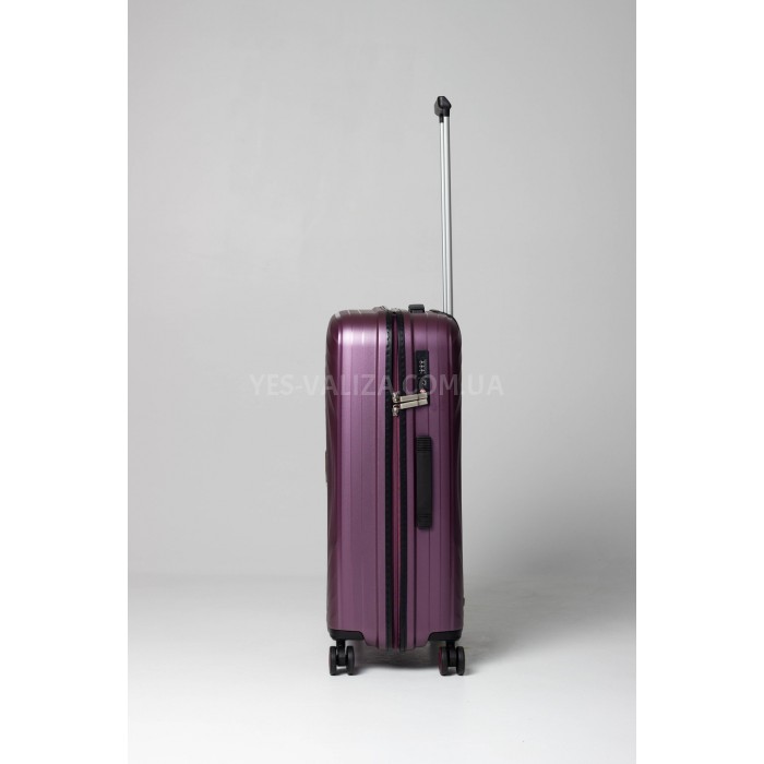 Набор чемоданов Франция (L M S-3шт) полипропилен фиолет/Snowball 35203, фото 6