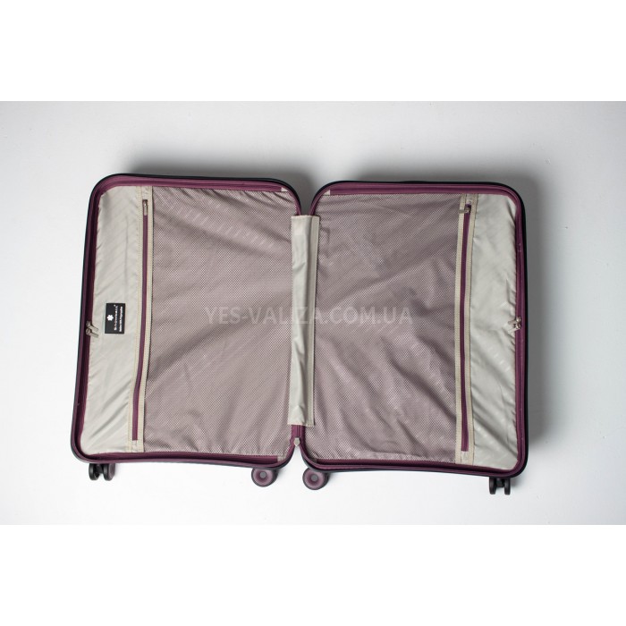 Набор чемоданов Франция (L M S-3шт) полипропилен фиолет/Snowball 35203, фото 9