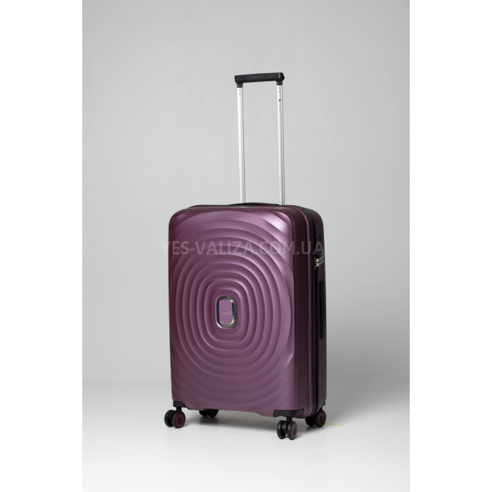 Набор чемоданов Франция (L M S-3шт) полипропилен фиолет/Snowball 35203, фото 2