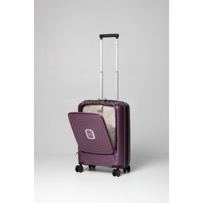 Набір валіз Франція (L M S-3шт) поліпропілен фіолет/Snowball 35203, фото 5